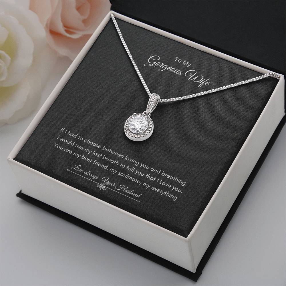 To My Gorgeous Wife | Eternal Hope  Necklace | Best Gift for Wife | Best Gift for Soulmate | Best Gift for Marriage Anniversary | Best Gift for Lovers 👩‍❤️‍👨🥰