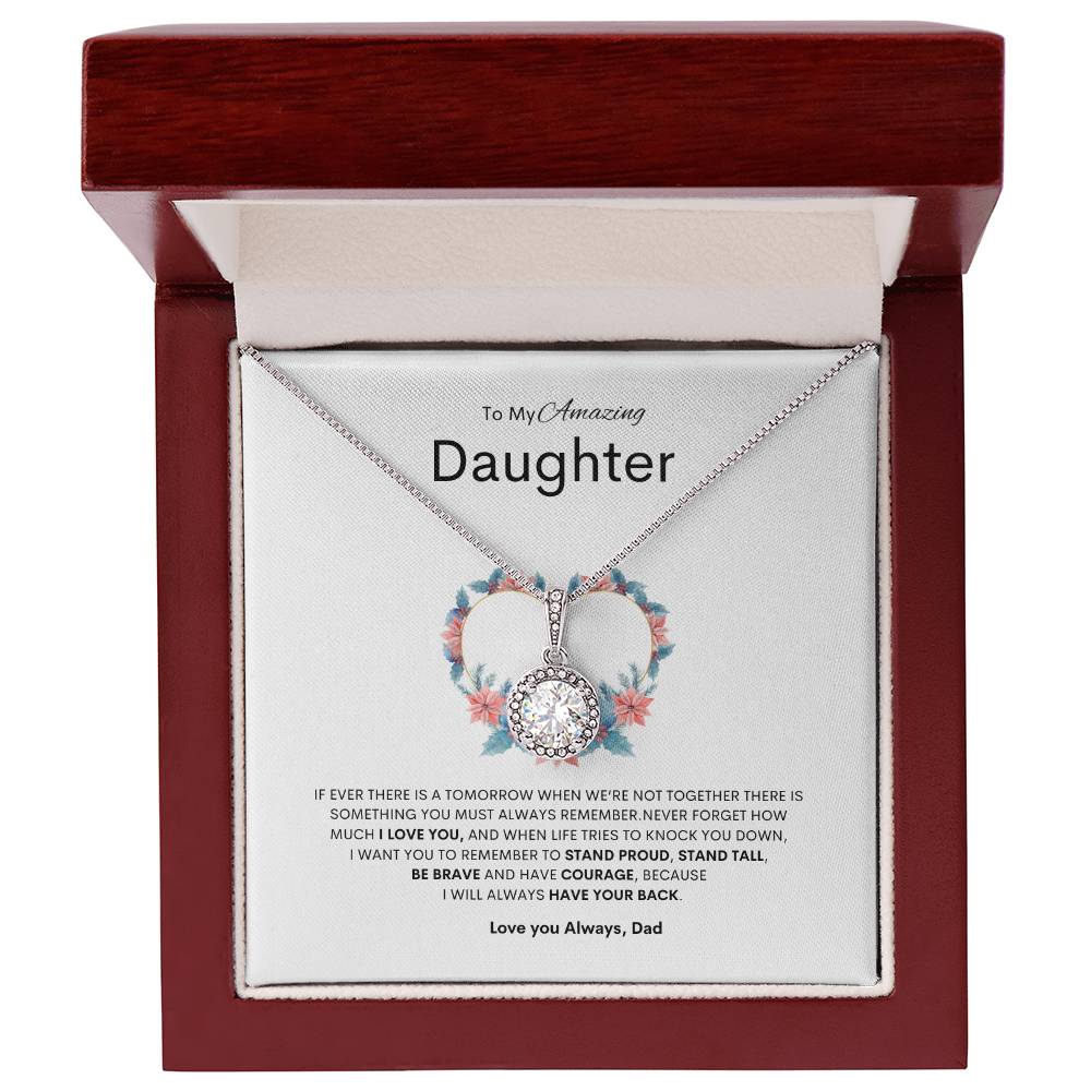 Mom's Guiding Love Eternal Hope Necklace | Best gift for daughter | Best gift for daughters birthday | Best gift for daughters graduation | Best gift from Dad ❤️ 👨‍👧