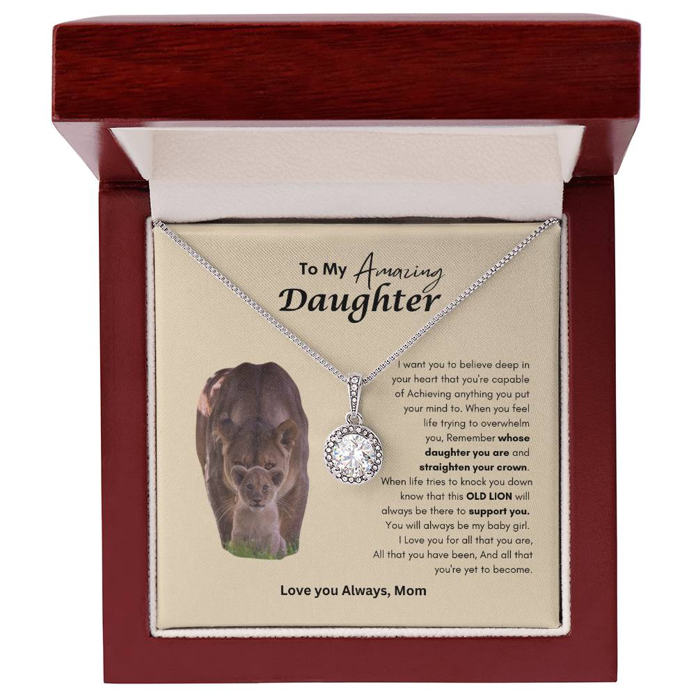 Mothers Eternal Love Necklace | Gift for Daughter | Eternal Hope Necklace