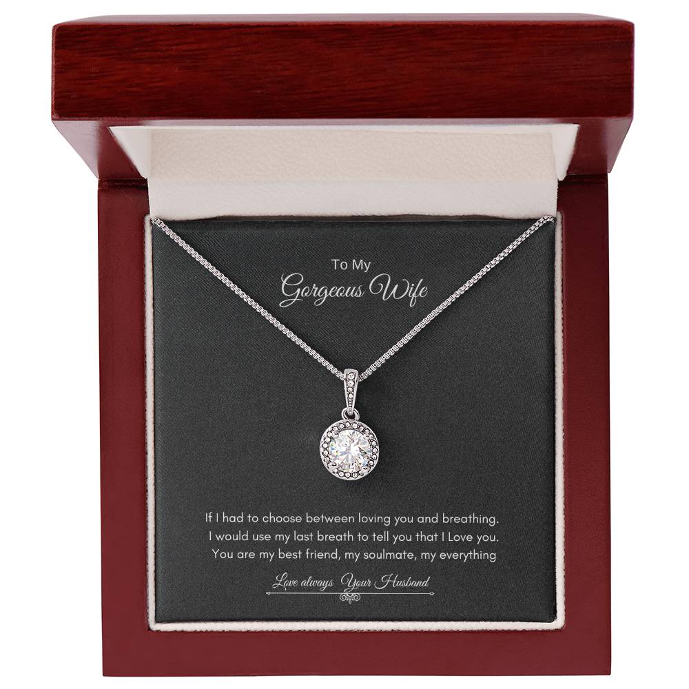 To My Gorgeous Wife | Eternal Hope  Necklace | Best Gift for Wife | Best Gift for Soulmate | Best Gift for Marriage Anniversary | Best Gift for Lovers 👩‍❤️‍👨🥰