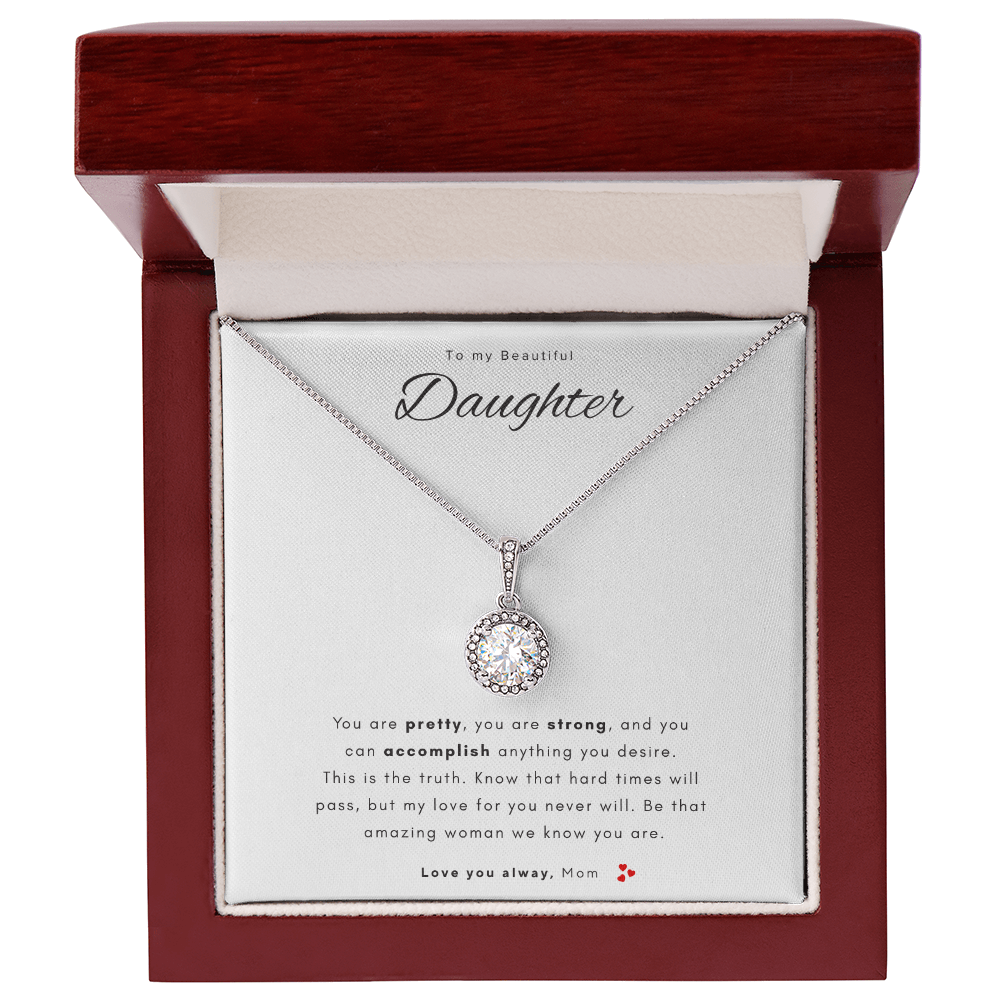 My Beautiful Daughter Necklace | Best gift for daughters | Best Gift for Birthday | Best Gift for Graduation | Eternal Hope Necklace  👩‍👧