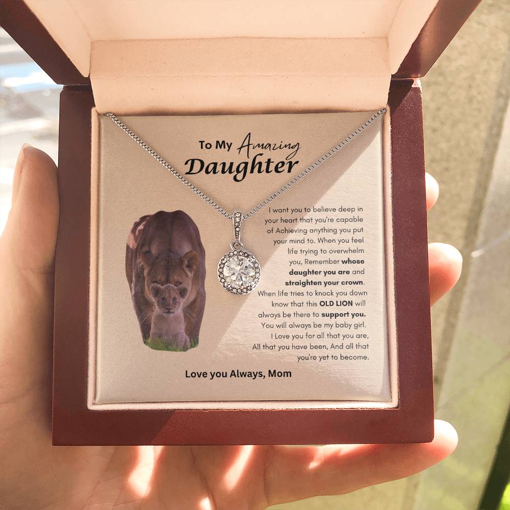 Mothers Eternal Love Necklace | Gift for Daughter | Eternal Hope Necklace