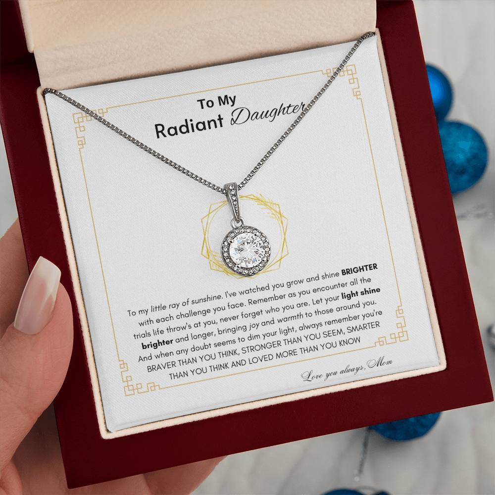 Radiant Hope Necklace | Gift for Daughter | Best Necklace for Daughter | Gifts from Dad | Gift from Mom | Eternal Hope Necklace