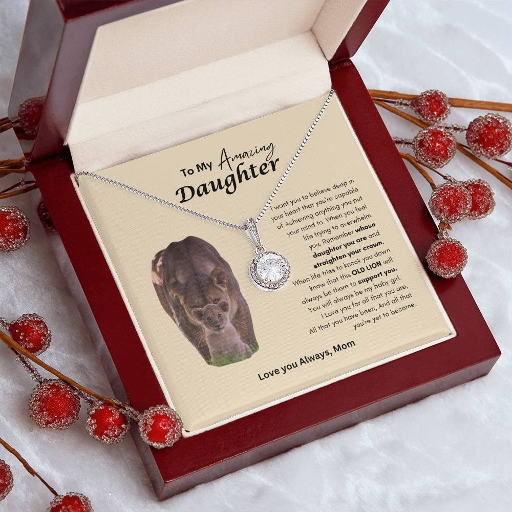 Mothers Eternal Love Necklace | Gift for Daughter | Eternal Hope Necklace