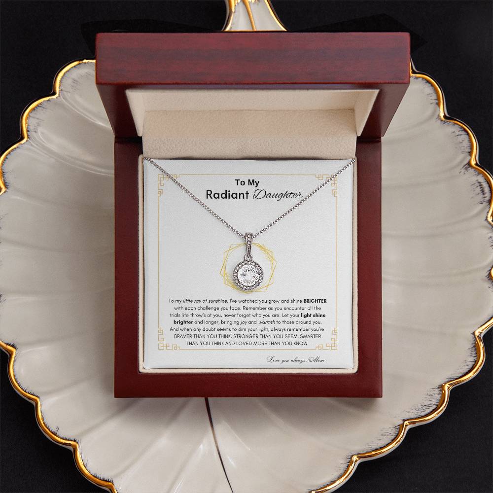 Radiant Hope Necklace | Gift for Daughter | Best Necklace for Daughter | Gifts from Dad | Gift from Mom | Eternal Hope Necklace