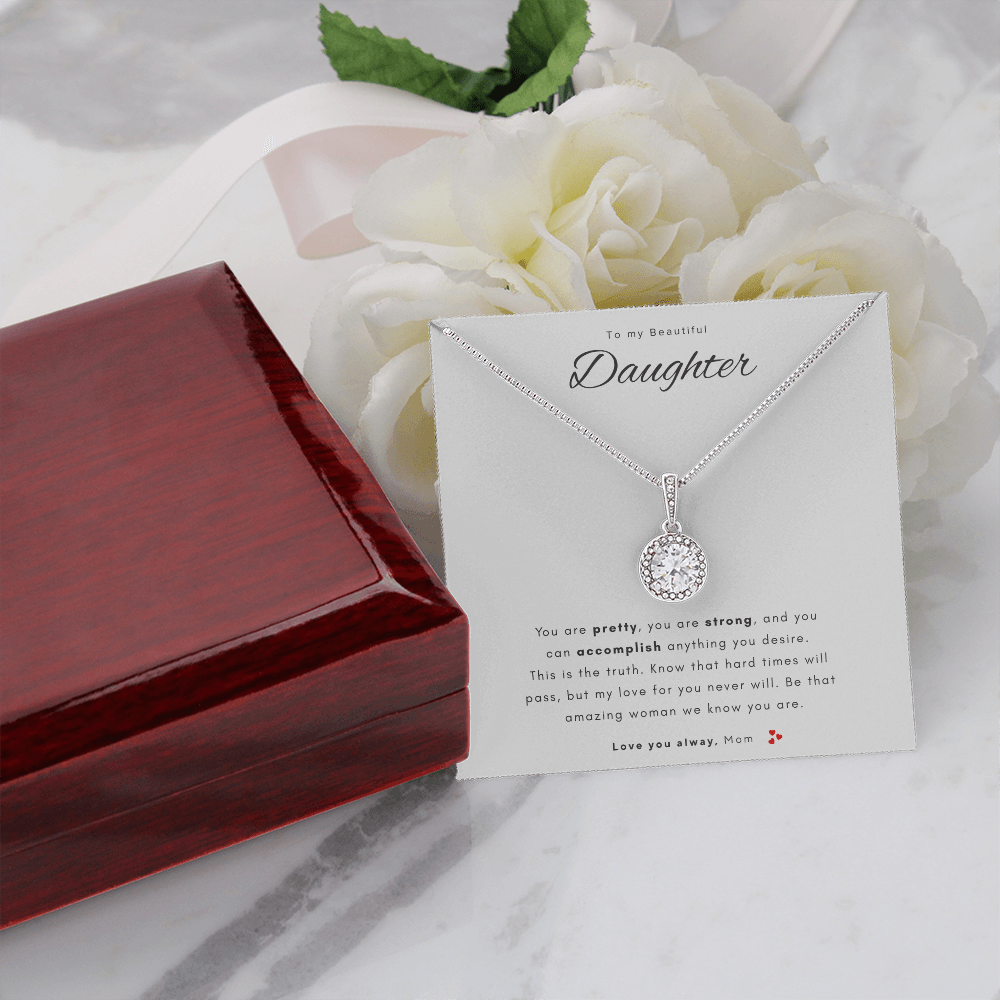 My Beautiful Daughter Necklace | Best gift for daughters | Best Gift for Birthday | Best Gift for Graduation | Eternal Hope Necklace  👩‍👧