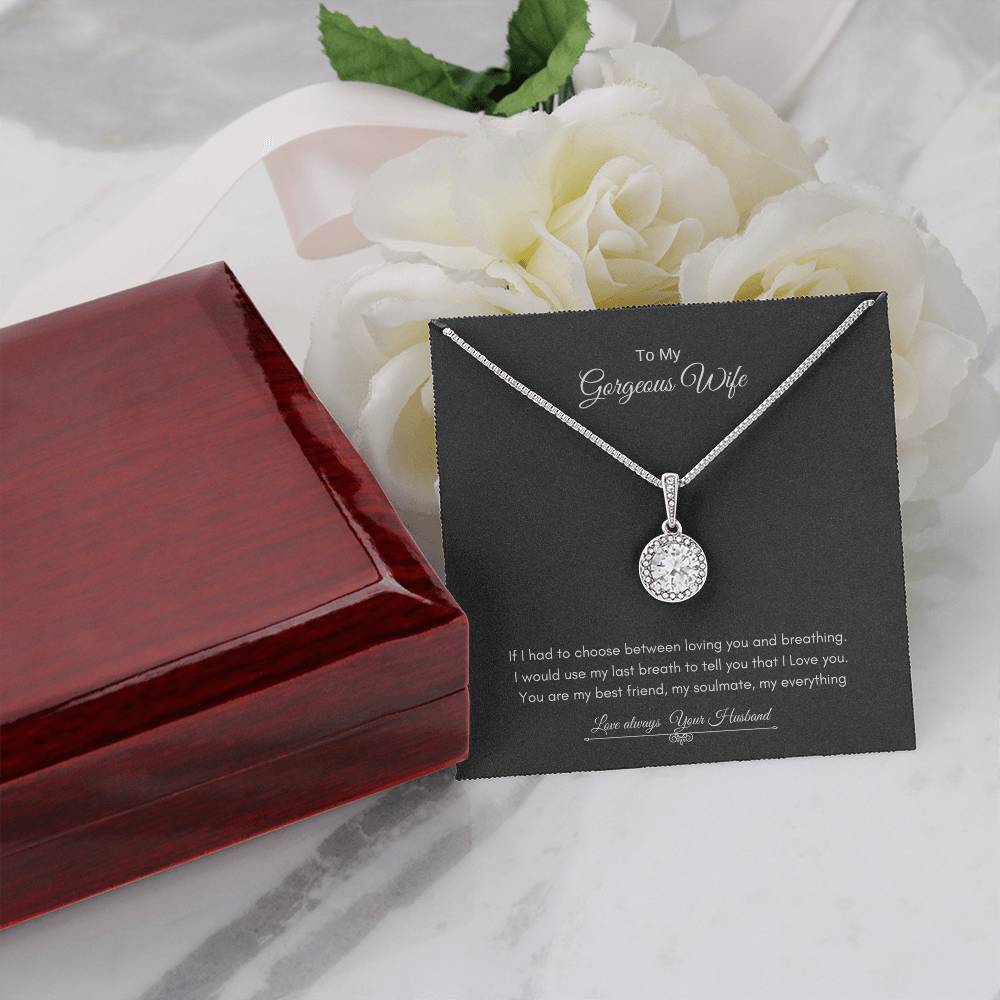 To My Gorgeous Wife | Eternal Hope  Necklace | Best Gift for Wife | Best Gift for Soulmate | Best Gift for Marriage Anniversary | Best Gift for Lovers 👩‍❤️‍👨🥰