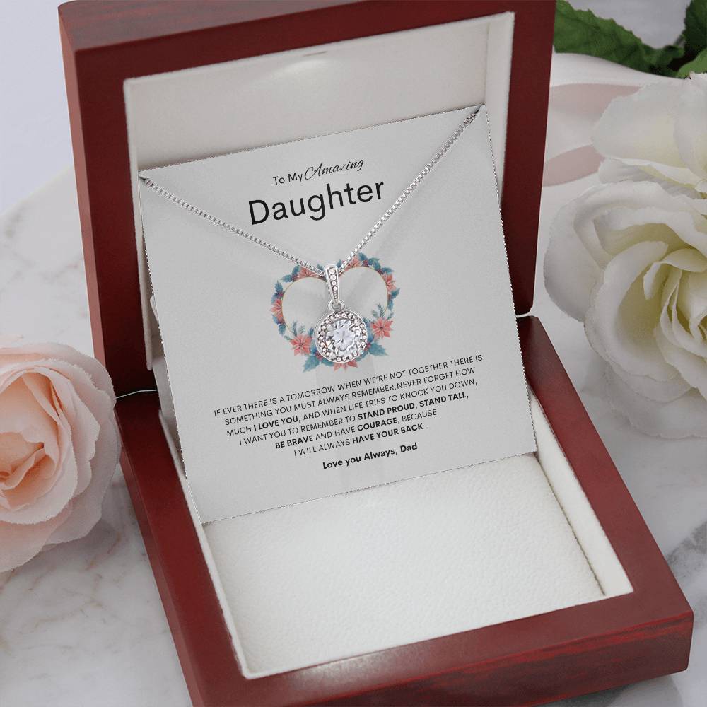 Mom's Guiding Love Eternal Hope Necklace | Best gift for daughter | Best gift for daughters birthday | Best gift for daughters graduation | Best gift from Dad ❤️ 👨‍👧