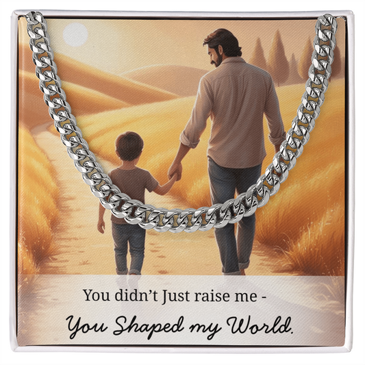 Dad's Influence | Cuban Link Chain | Best Gift for Dad | Best Fathers gift | Best Gift for Him