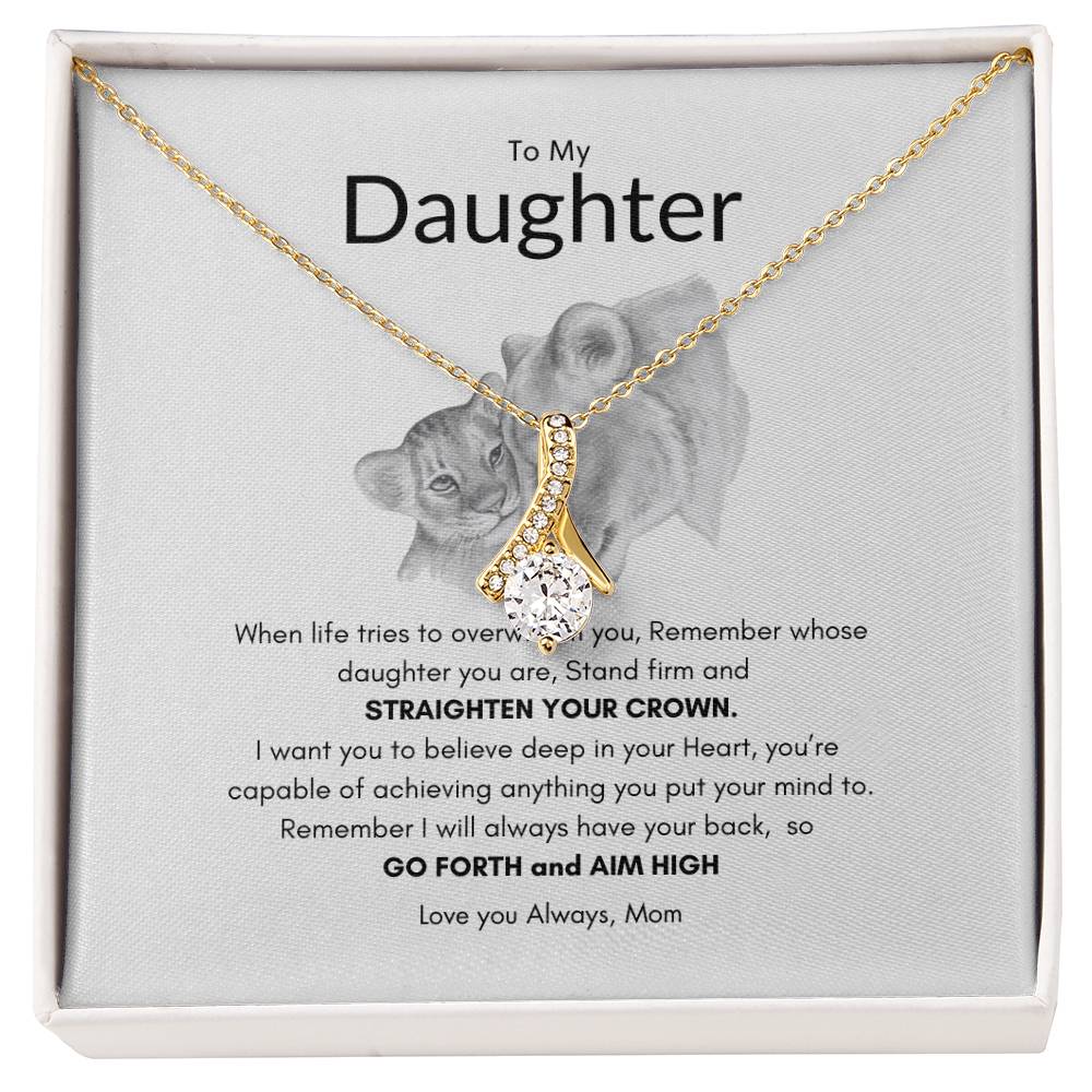 Mommy's Princess Necklace | Best Gift for daughter | Best gift for graduation | Best Gift for birthday | Best Jewelry gift for daughter