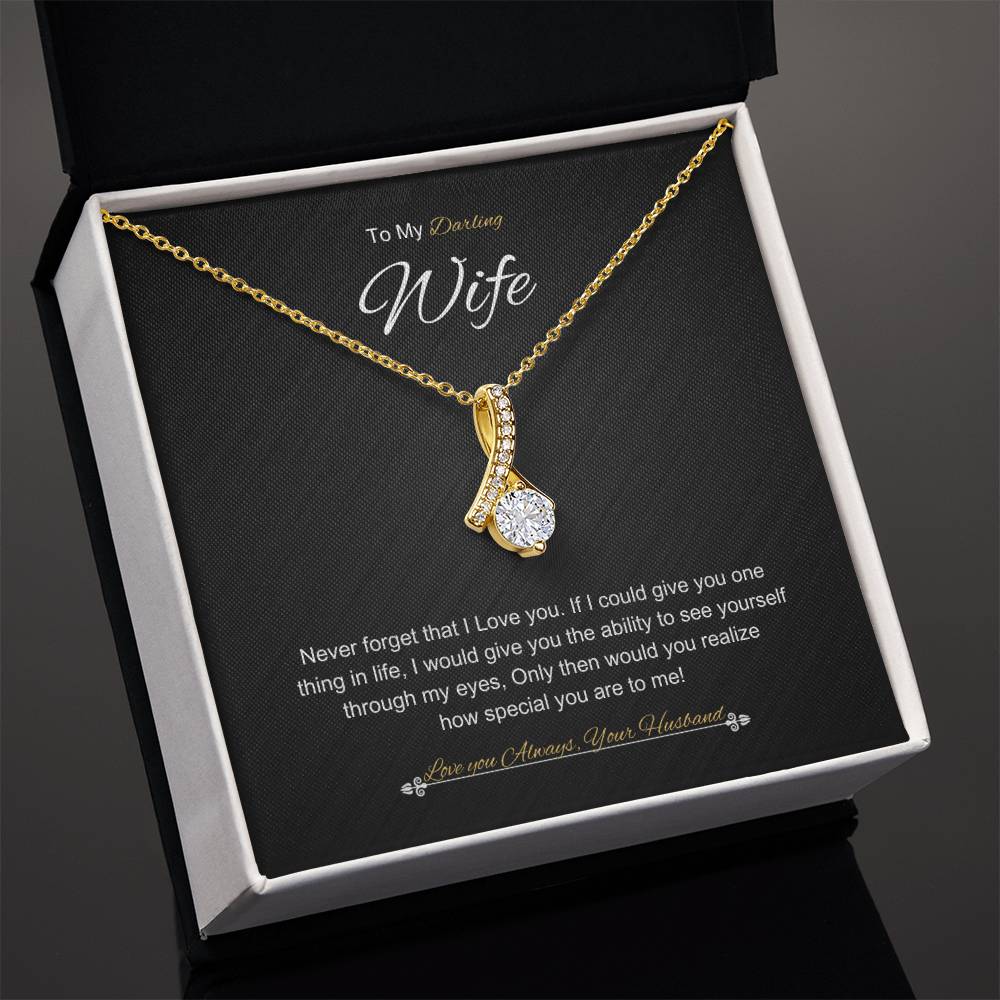 To My Darling Wife | Alluring Beauty Necklace | Best gift for Wife | Best Gift for Spouse | Best Gift for Soulmate | Best Gift for Wedding anniversary 💖👩‍❤️‍💋‍👨