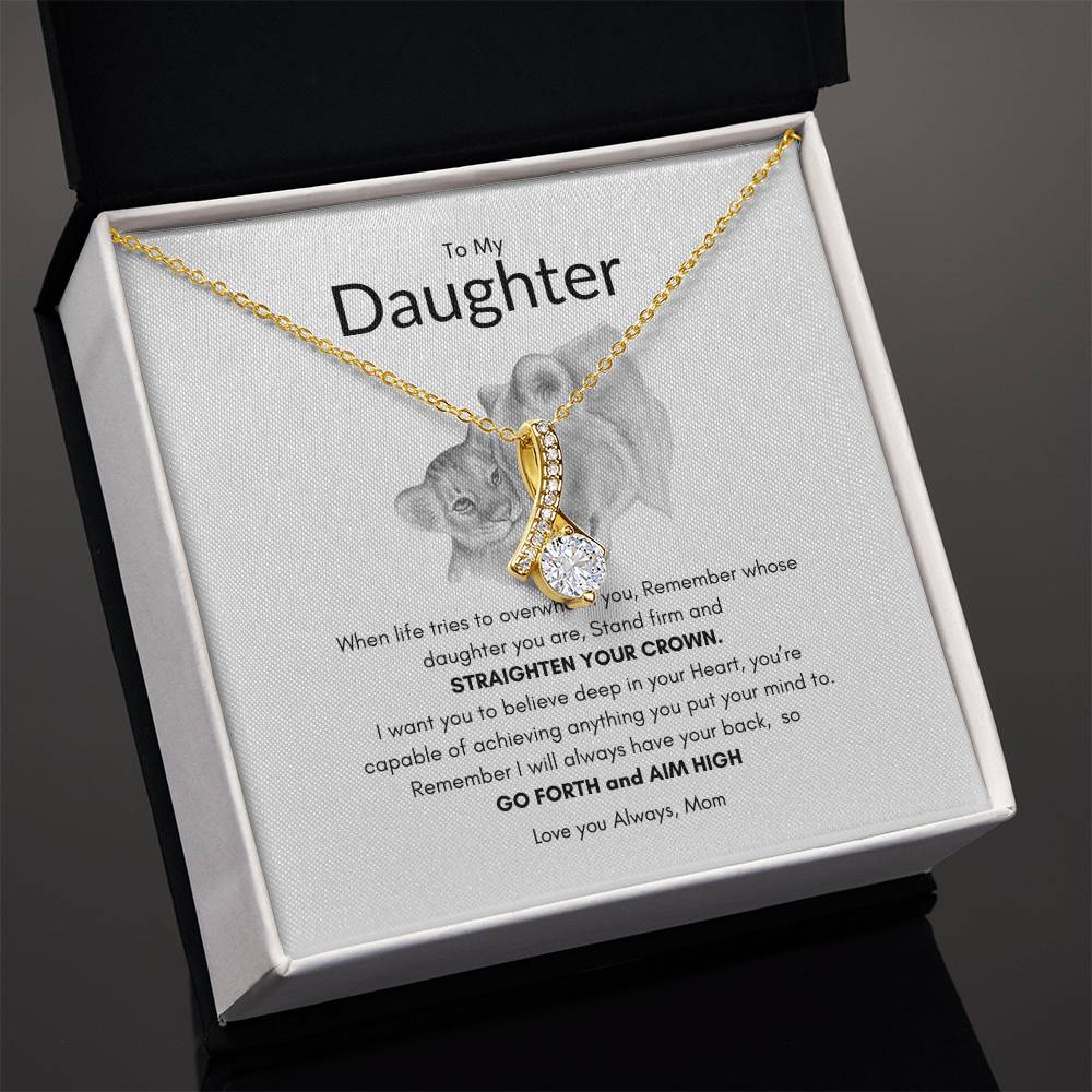 Mommy's Princess Necklace | Best Gift for daughter | Best gift for graduation | Best Gift for birthday | Best Jewelry gift for daughter