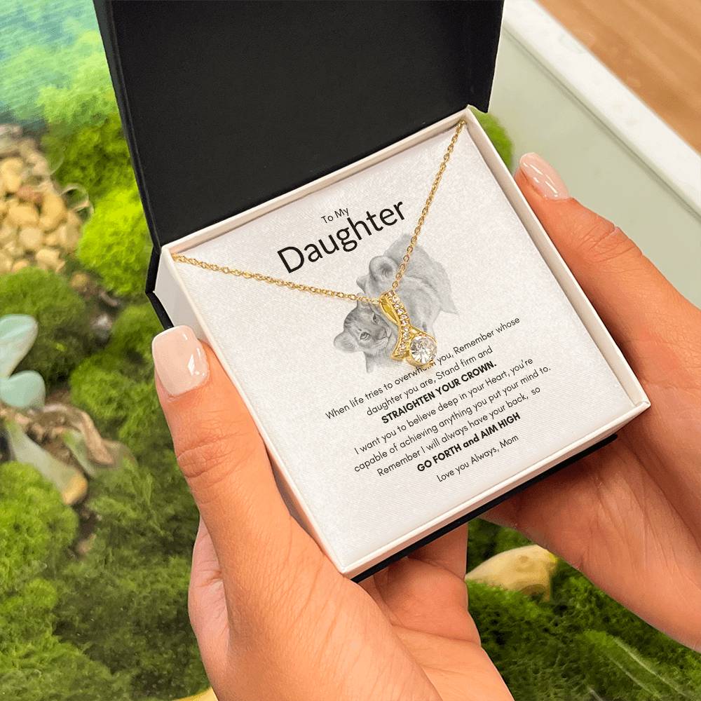 Mommy's Princess Necklace | Best Gift for daughter | Best gift for graduation | Best Gift for birthday | Best Jewelry gift for daughter