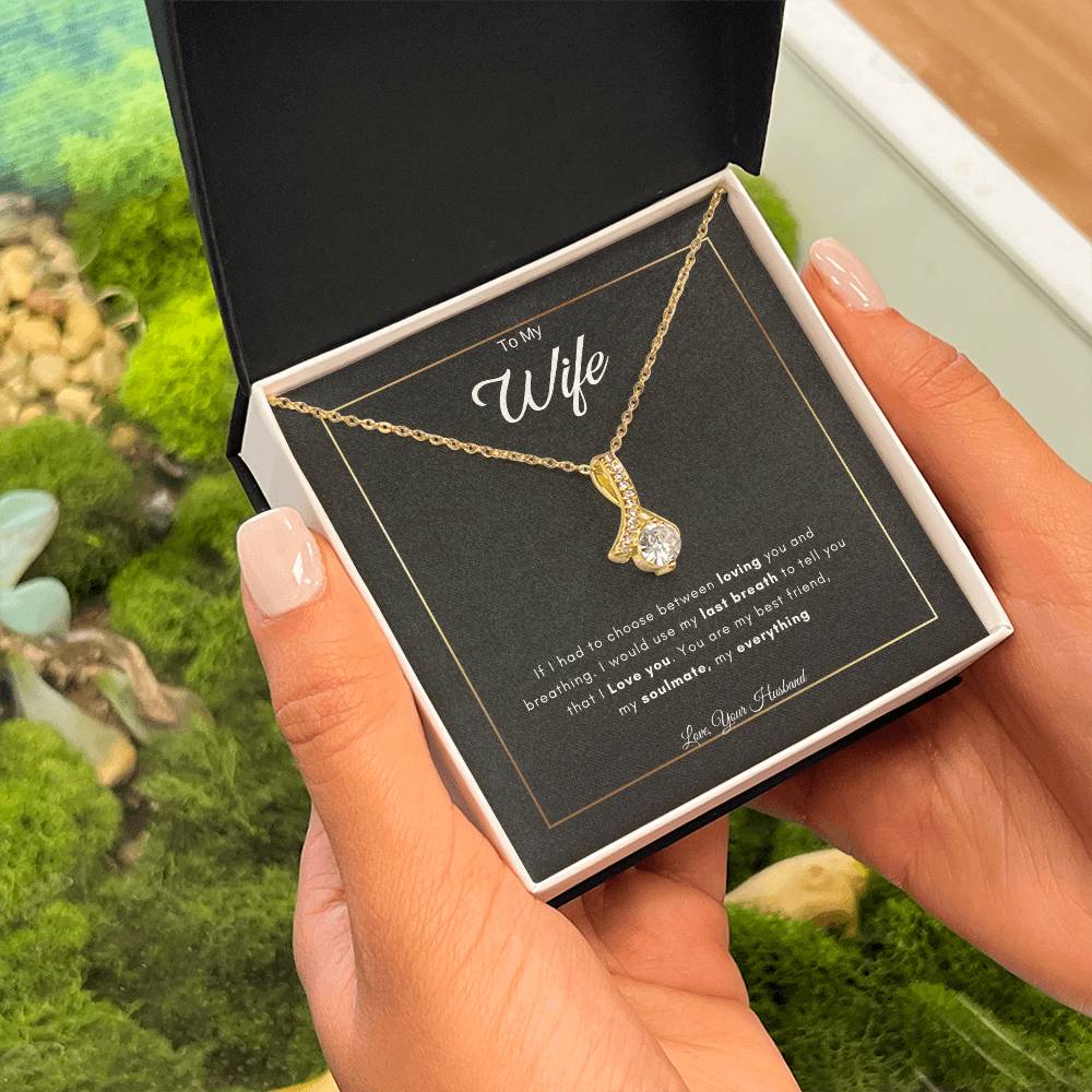 To My Wife | Alluring Beauty Necklace | Best Gift for Wife | Best Gift for Spouse | Best Gift for Marriage Anniversary | Best Gift for Lovers 👩‍❤️‍👨💞