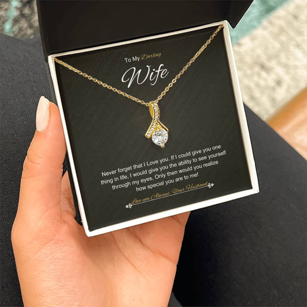 To My Darling Wife | Alluring Beauty Necklace | Best gift for Wife | Best Gift for Spouse | Best Gift for Soulmate | Best Gift for Wedding anniversary 💖👩‍❤️‍💋‍👨