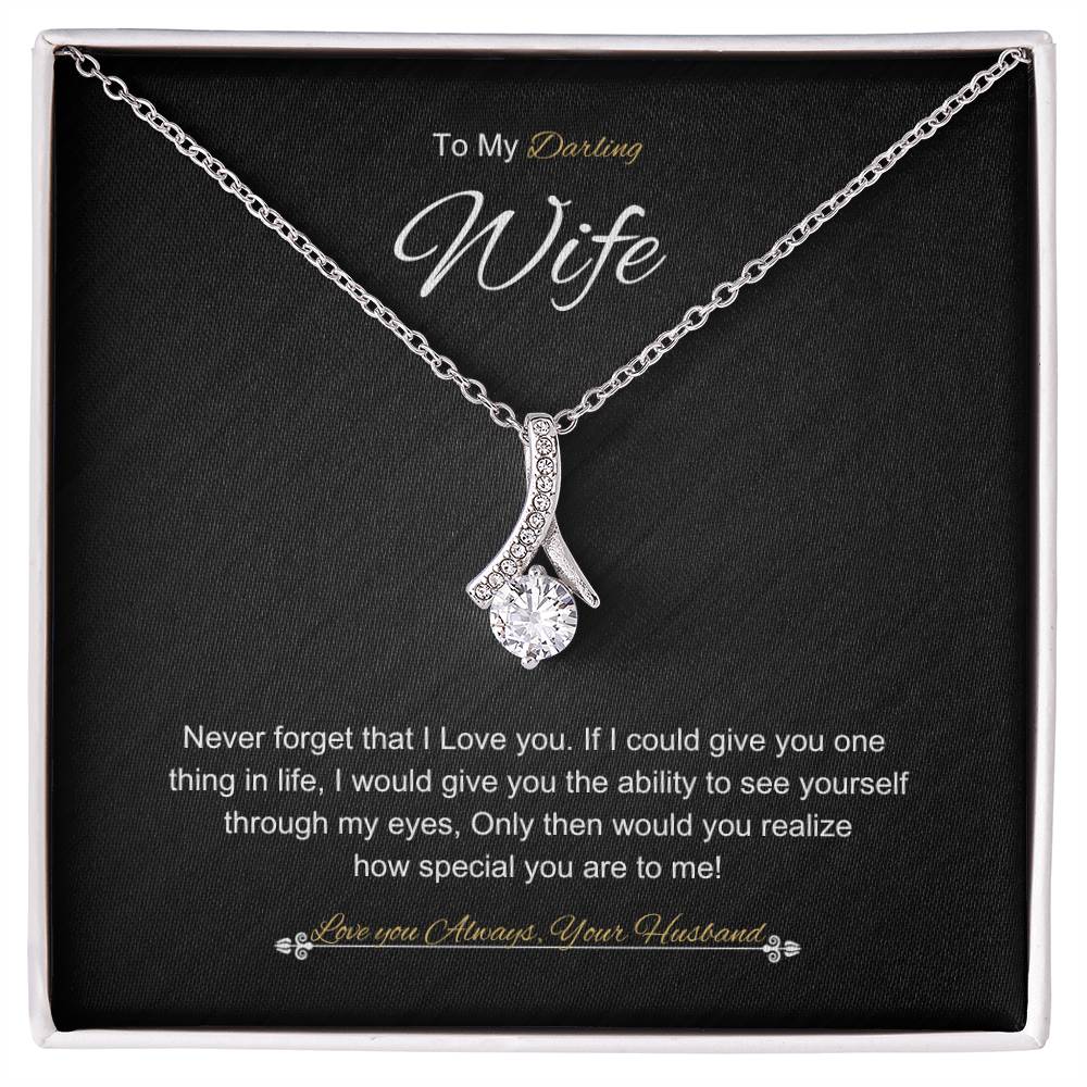 To My Darling Wife | Alluring Beauty Necklace | Best gift for Wife | Best Gift for Spouse | Best Gift for Soulmate | Best Gift for Wedding anniversary 💖👩‍❤️‍💋‍👨