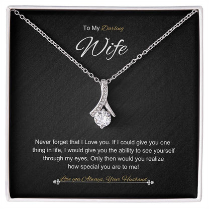 To My Darling Wife | Alluring Beauty Necklace | Best gift for Wife | Best Gift for Spouse | Best Gift for Soulmate | Best Gift for Wedding anniversary 💖👩‍❤️‍💋‍👨