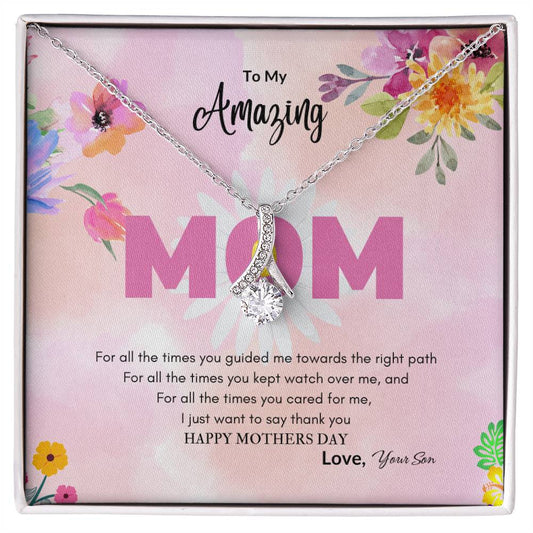 Mothers Love Necklace | Best Gift for Mothers Day | Best Gift from Son | Best Jewelry Gift for Moms | Best Gift for Mothers Day