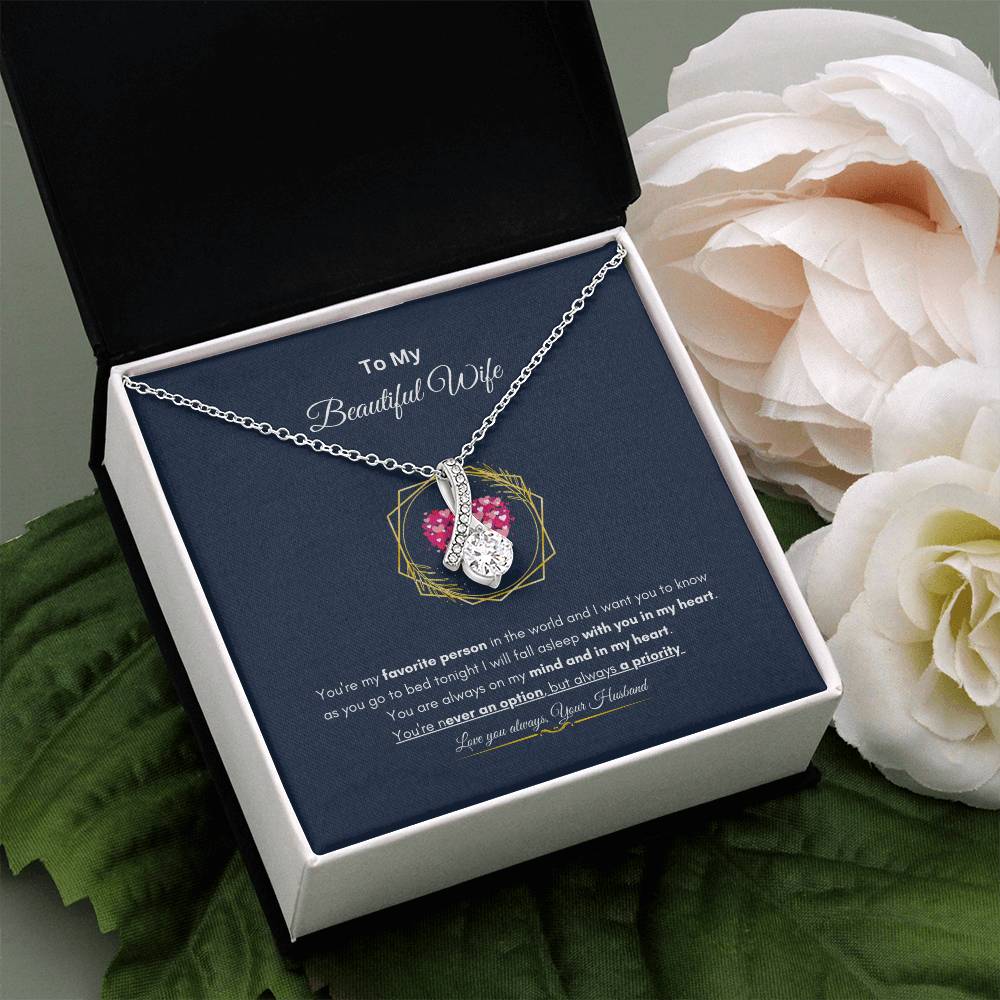 Lovely Wife Necklace | Best Jewelry Gift for Wife | Best Gift for Wife | Best gift for Valentines day |