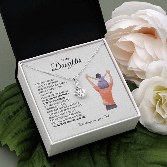 A Fathers Promise Necklace | Best gift for Daughter | Best gift for daughters birthday | Best gift for graduation | Best Jewelry gift for daughter