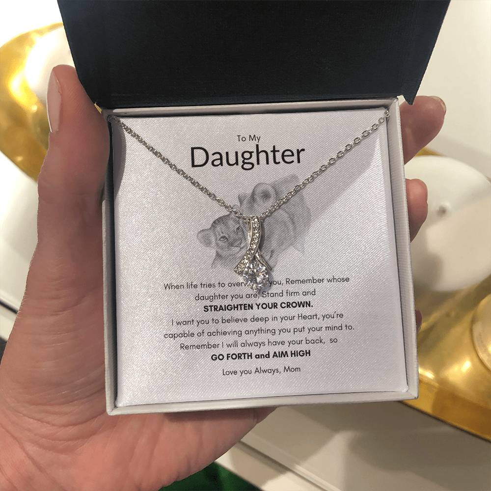 Mommy's Princess Necklace | Best Gift for daughter | Best gift for graduation | Best Gift for birthday | Best Jewelry gift for daughter