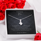 To my Amazing Mom | Alluring beauty necklace | Best gift for Mom | Jewelry Gift for Mom | Mothers day gift