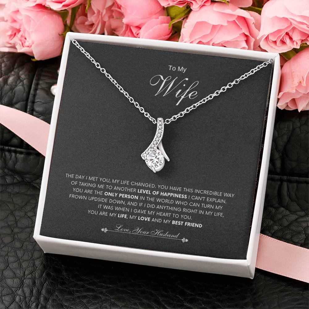 To My Wife | Alluring Beauty  Necklace | Best Gift for Wife | Best Gift for Spouse | Best Gift for Marriage Anniversary | Best Gift for Lovers 👩‍❤️‍👨