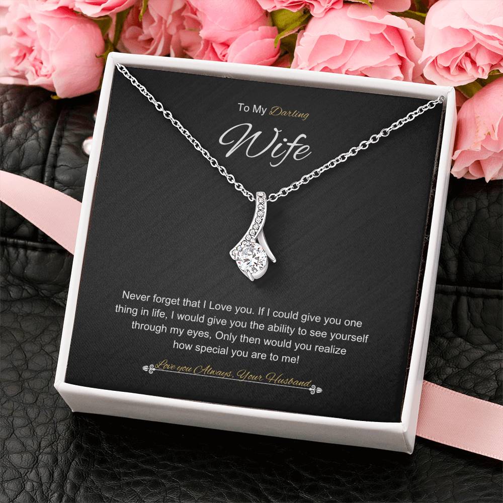 To My Darling Wife | Alluring Beauty Necklace | Best gift for Wife | Best Gift for Spouse | Best Gift for Soulmate | Best Gift for Wedding anniversary 💖👩‍❤️‍💋‍👨