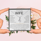 To My Beautiful Wife | Best Jewelry gift for Wife | Best Gift from Husband | Best Gift for Wife 👫🏼