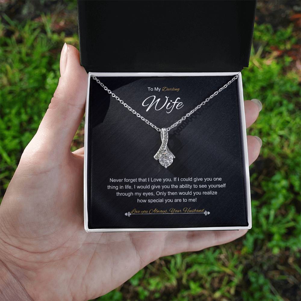 To My Darling Wife | Alluring Beauty Necklace | Best gift for Wife | Best Gift for Spouse | Best Gift for Soulmate | Best Gift for Wedding anniversary 💖👩‍❤️‍💋‍👨