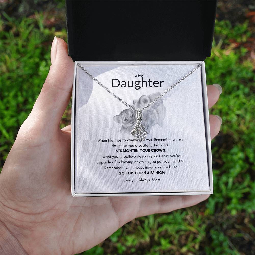 Mommy's Princess Necklace | Best Gift for daughter | Best gift for graduation | Best Gift for birthday | Best Jewelry gift for daughter
