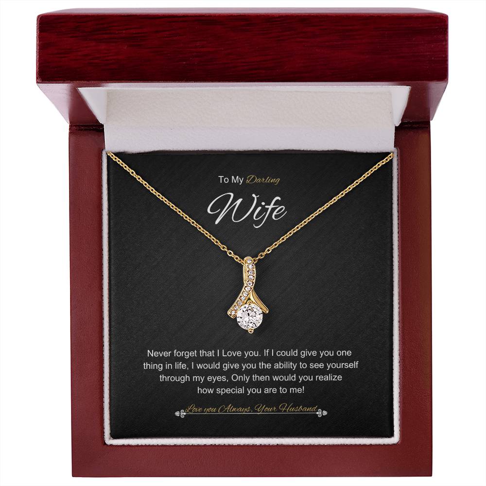 To My Darling Wife | Alluring Beauty Necklace | Best gift for Wife | Best Gift for Spouse | Best Gift for Soulmate | Best Gift for Wedding anniversary 💖👩‍❤️‍💋‍👨