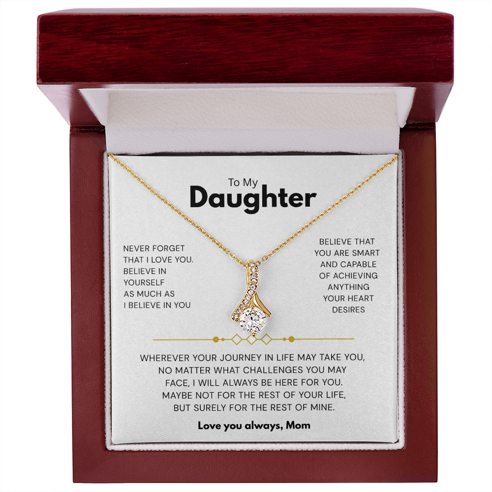 To my daughter | Alluring beauty Necklace | Best gift for daughter | Best gift from Mom | Best Jewelry gift for daughter