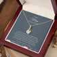 To My Mom Necklace | Best Gift for Mom | Best Gift for Mothers day | Best Gift from Daughter | Best Jewelry Gift for Mom |