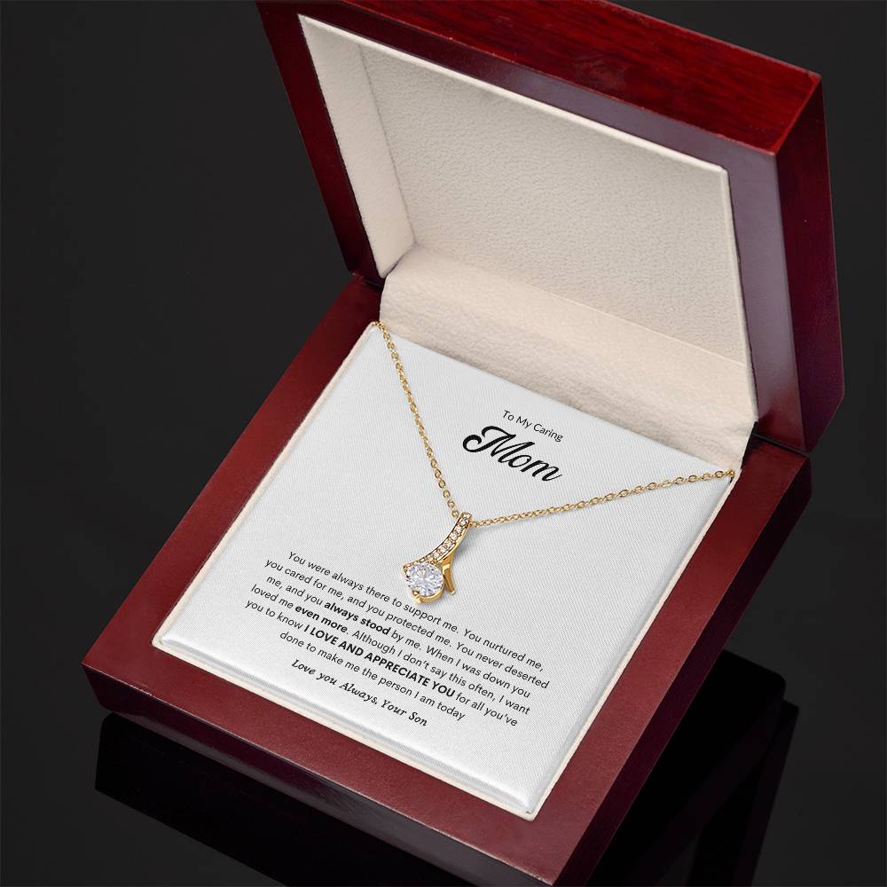 Grateful Heart Necklace  | Best Necklace for Mom | Best Gift for Mothers day | Best Gift from Son | Best Jewelry gift for Mom | Best Heart felt gift for mom