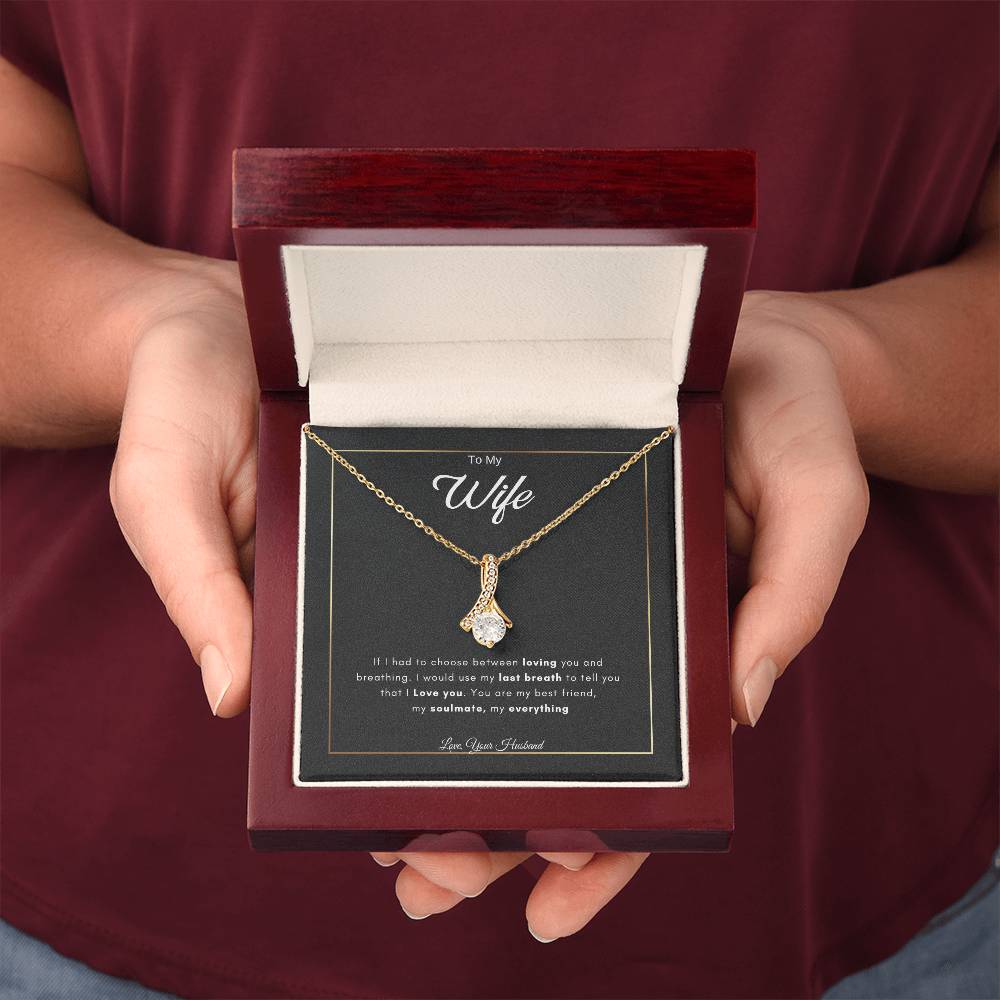 To My Wife | Alluring Beauty Necklace | Best Gift for Wife | Best Gift for Spouse | Best Gift for Marriage Anniversary | Best Gift for Lovers 👩‍❤️‍👨💞