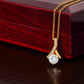 Luckiest one Necklace | Best gift for Soulmate | Best Necklace gift for Wife | Alluring Beauty Necklace