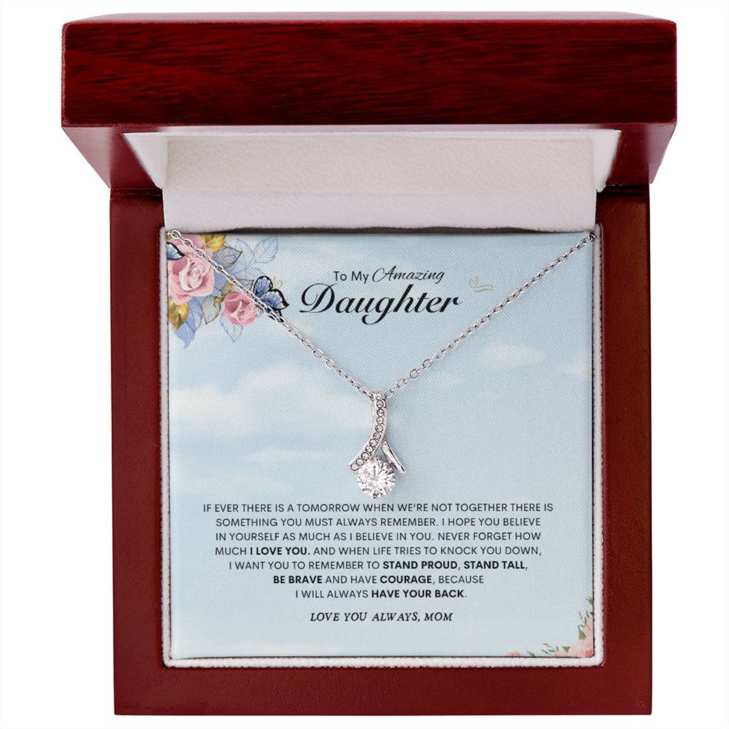 A Mother's Inspiration | Alluring Beauty Necklace | Best gift for daughter | Best gift for daughters birthday | Best gift for daughters graduation | Best gift from Mom 👩‍👧