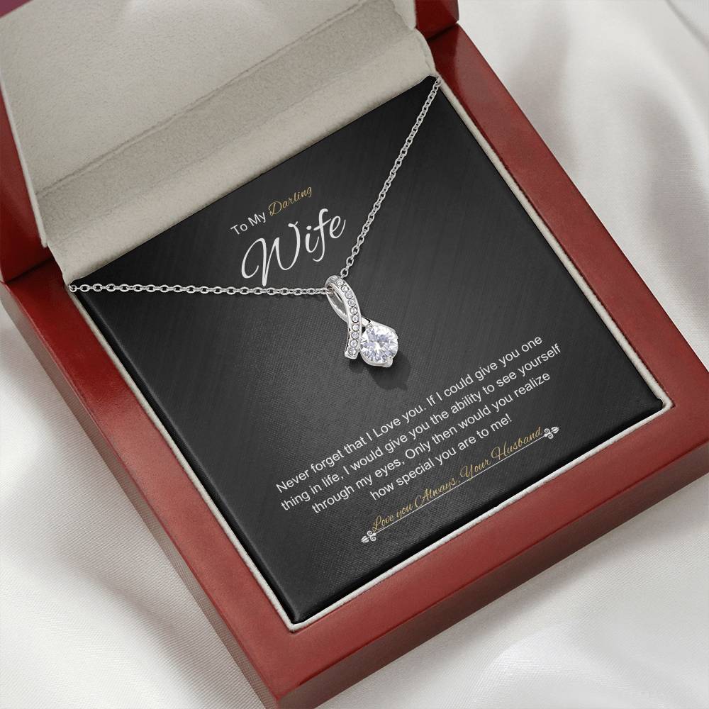 To My Darling Wife | Alluring Beauty Necklace | Best gift for Wife | Best Gift for Spouse | Best Gift for Soulmate | Best Gift for Wedding anniversary 💖👩‍❤️‍💋‍👨