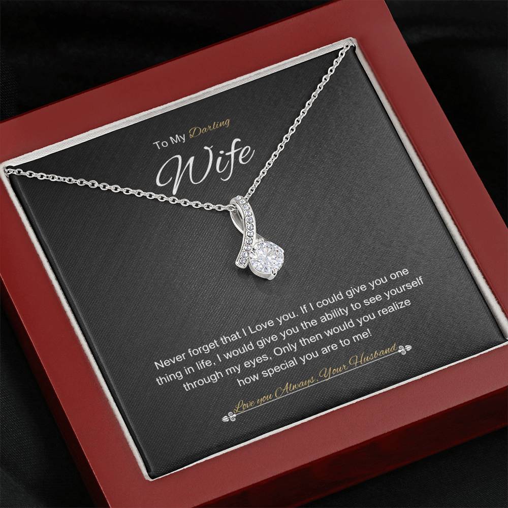 To My Darling Wife | Alluring Beauty Necklace | Best gift for Wife | Best Gift for Spouse | Best Gift for Soulmate | Best Gift for Wedding anniversary 💖👩‍❤️‍💋‍👨