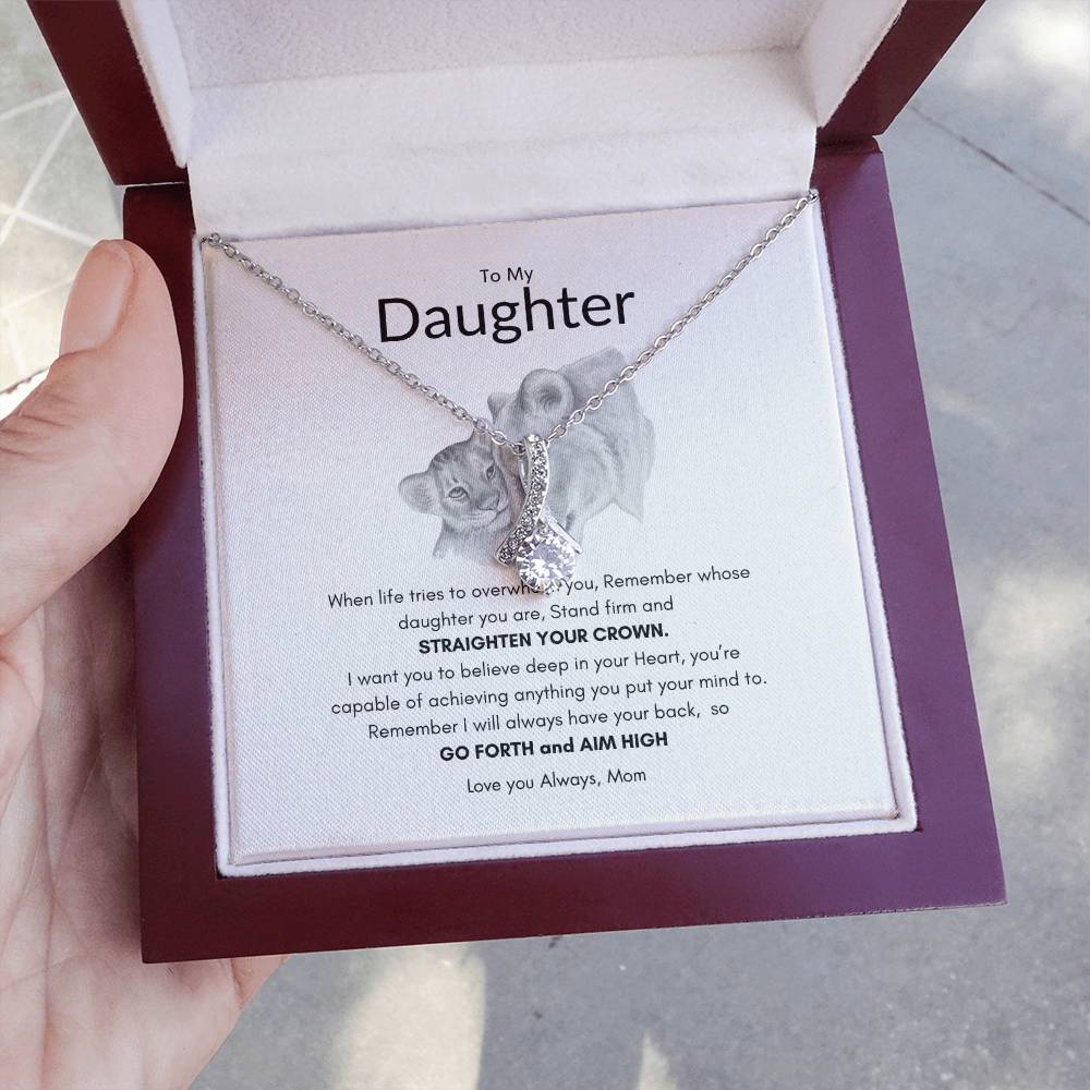 Mommy's Princess Necklace | Best Gift for daughter | Best gift for graduation | Best Gift for birthday | Best Jewelry gift for daughter