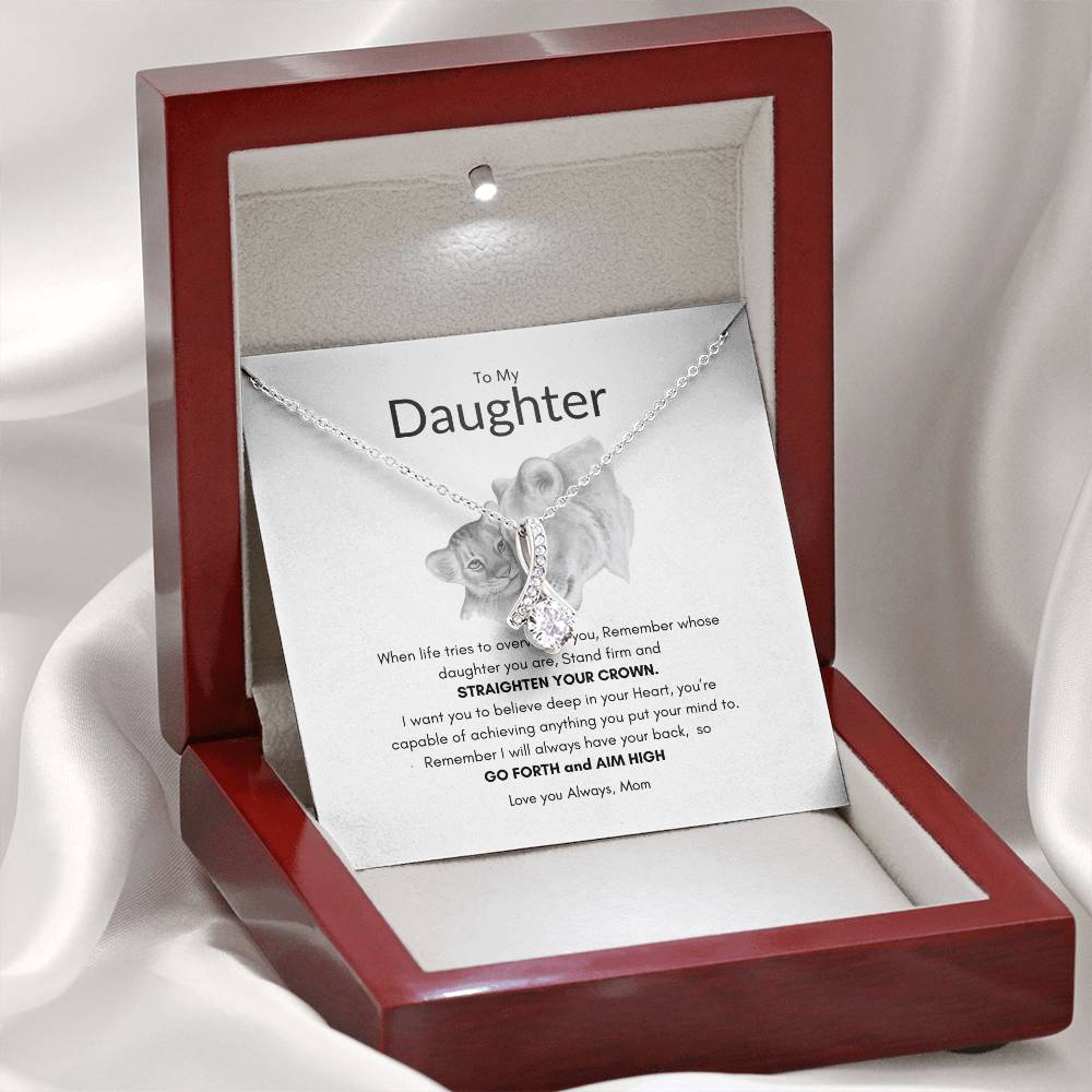 Mommy's Princess Necklace | Best Gift for daughter | Best gift for graduation | Best Gift for birthday | Best Jewelry gift for daughter