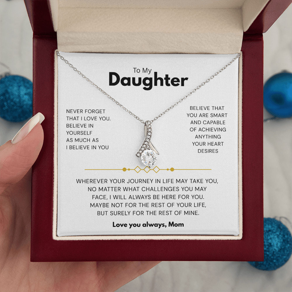 To my daughter | Alluring beauty Necklace | Best gift for daughter | Best gift from Mom | Best Jewelry gift for daughter