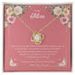 Love Mom Necklace | Best gift for Mom | Gift from Daughter | Love knot Necklace