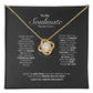 My Missing Piece  Necklace | Best Gift for Soulmate | Best Gift for Wife | Best Gift from Lover | Love Knot Necklace