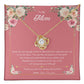 Love Mom Necklace | Best gift for Mom | Gift from Daughter | Love knot Necklace