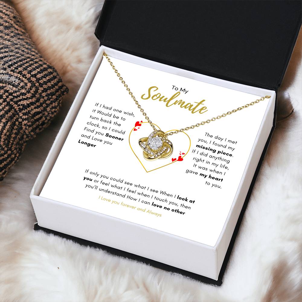 My Forever Love Necklace | Best gift for Soulmate | Best Gift for Wife | Best Gift for Husband | Best Gift for your Special one | Best Jewelry gift for Soulmate
