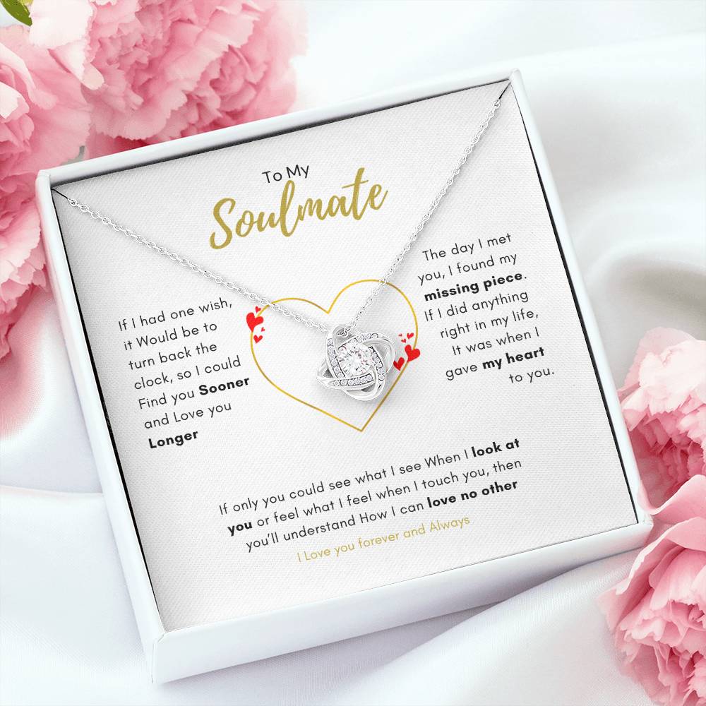 My Forever Love Necklace | Best gift for Soulmate | Best Gift for Wife | Best Gift for Husband | Best Gift for your Special one | Best Jewelry gift for Soulmate