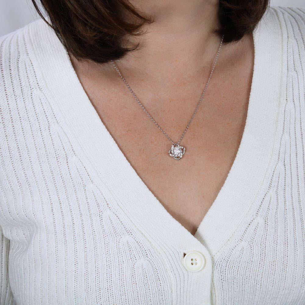 To My Gorgeous Wife |  Love Knot  Necklace | Best Gift for Wife | Best Gift for Soulmate | Best Gift for Marriage Anniversary | Best Gift for Lovers 👩‍❤️‍👨🥰