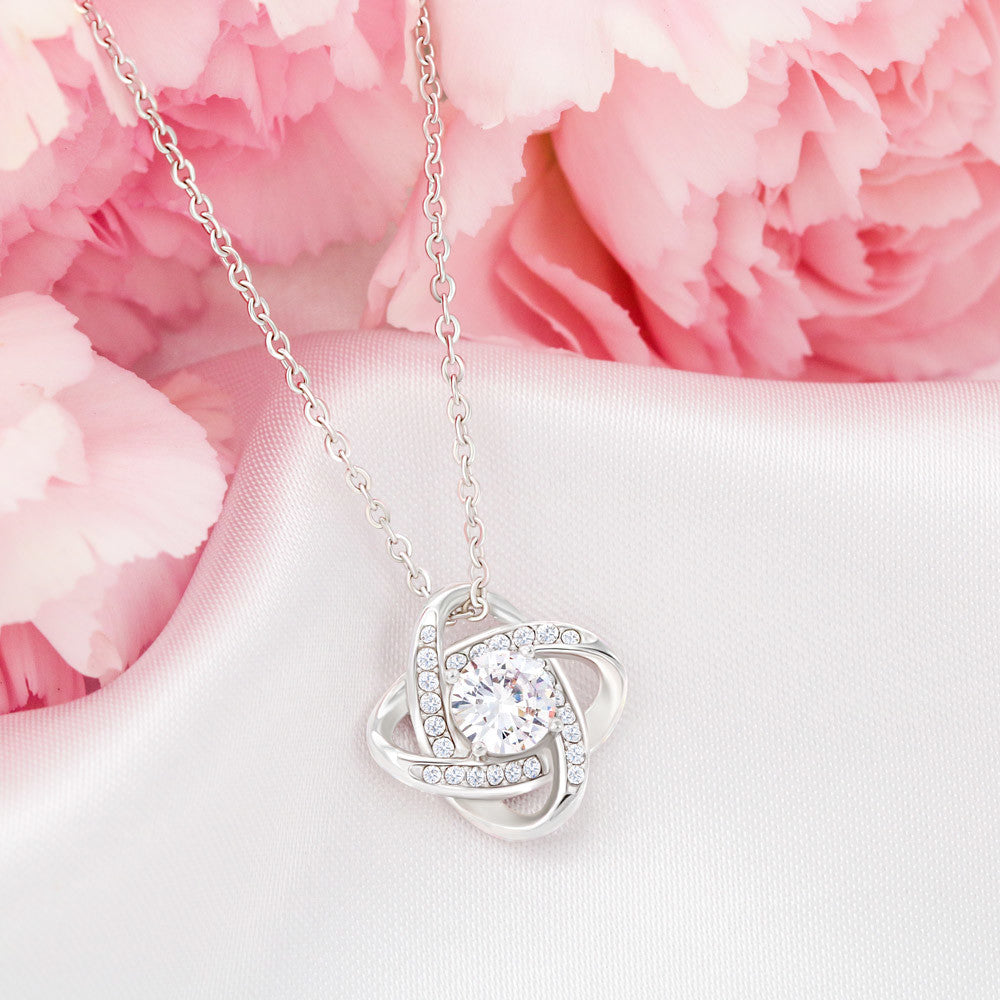 My Missing Piece  Necklace | Best Gift for Soulmate | Best Gift for Wife | Best Gift from Lover | Love Knot Necklace